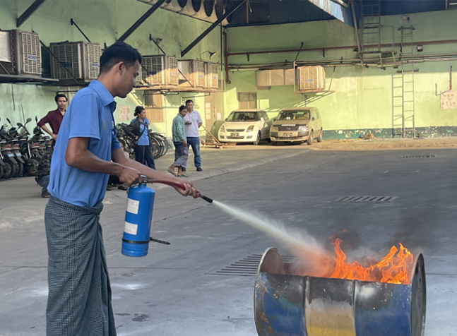  Fire Safety: Prevention Before Emergence Factories Across the Myanmar Garment Department Conduct Organized Fire Drills